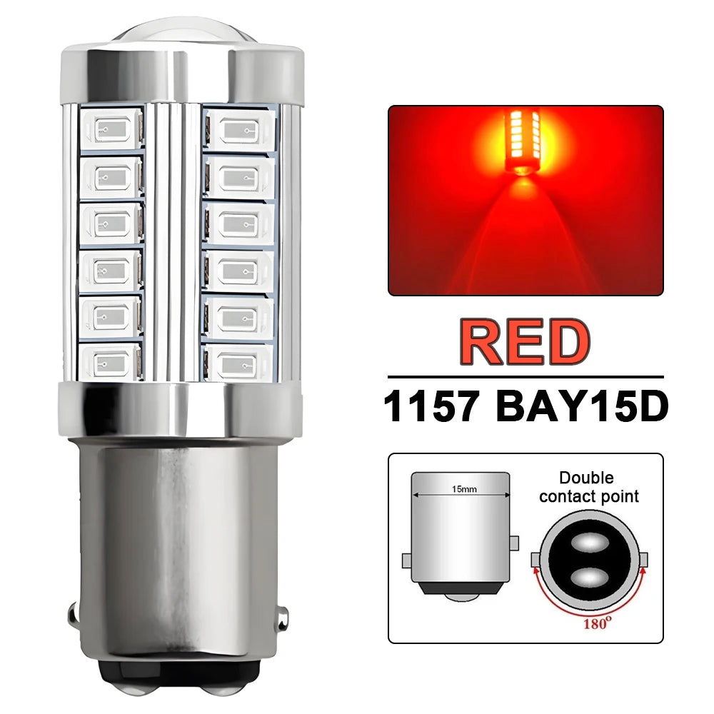 2/4 P21W BA15S 1156 1157 LED Lampen