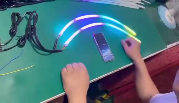 RGB LED Scheinwerfer Streifen Set