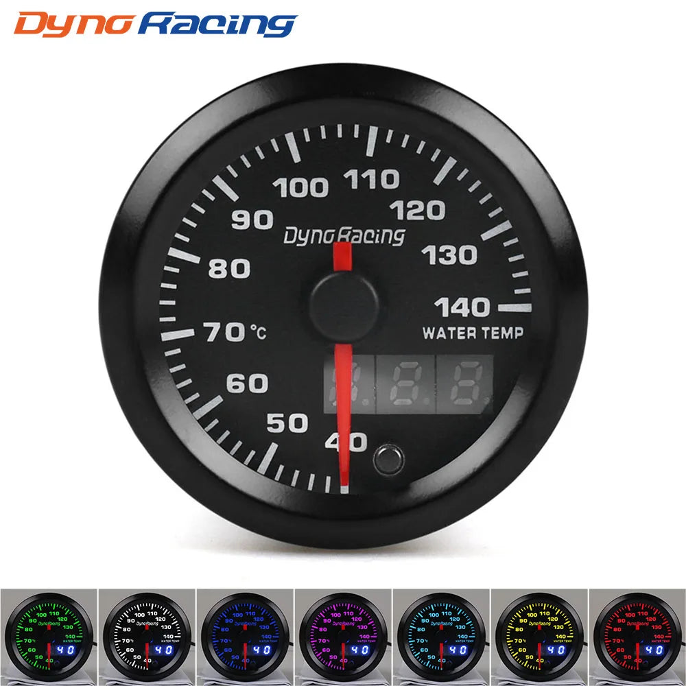 Dynoracing 52mm 7 Farben LED Dual Display