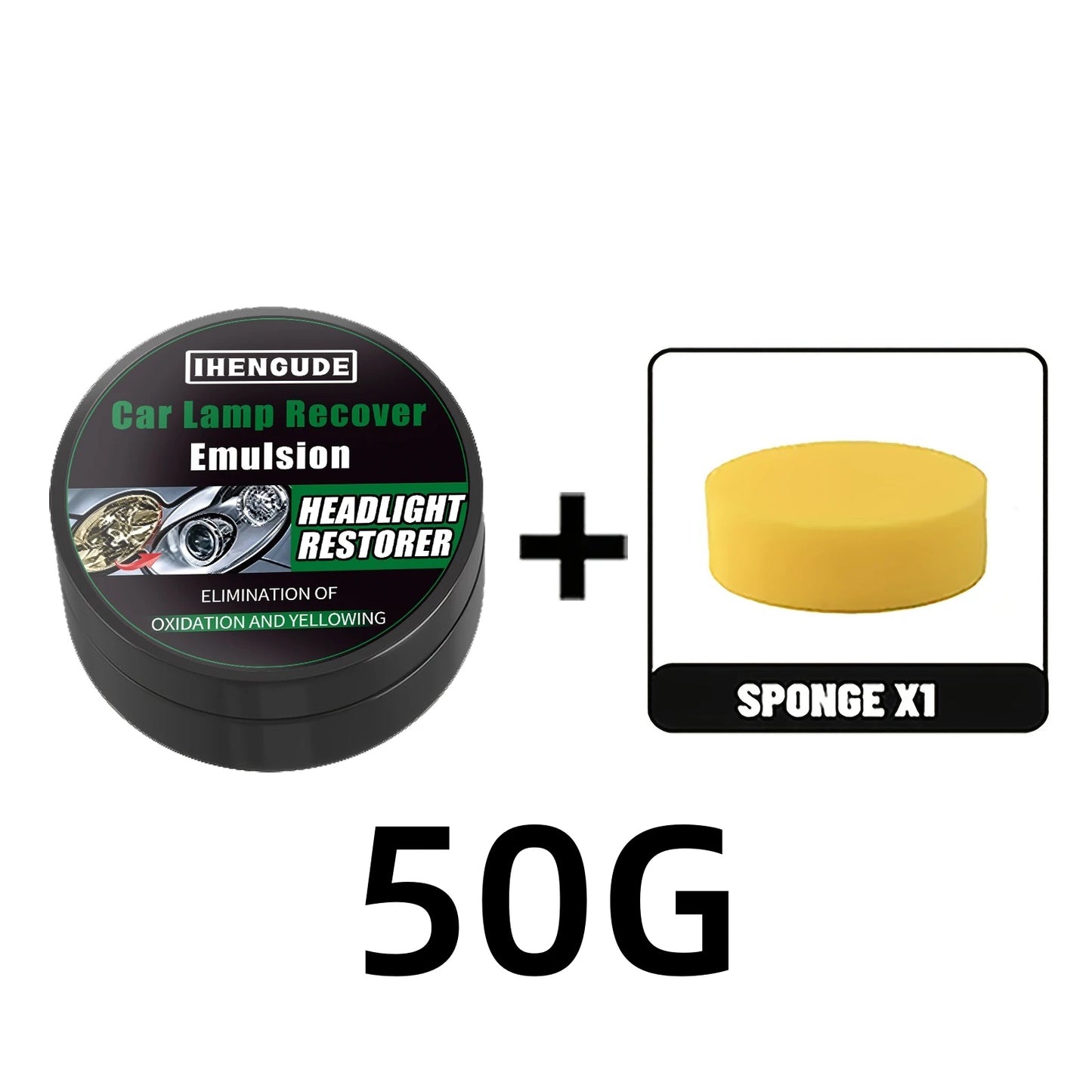 Scheinwerfer-Restaurierungspaste 100g