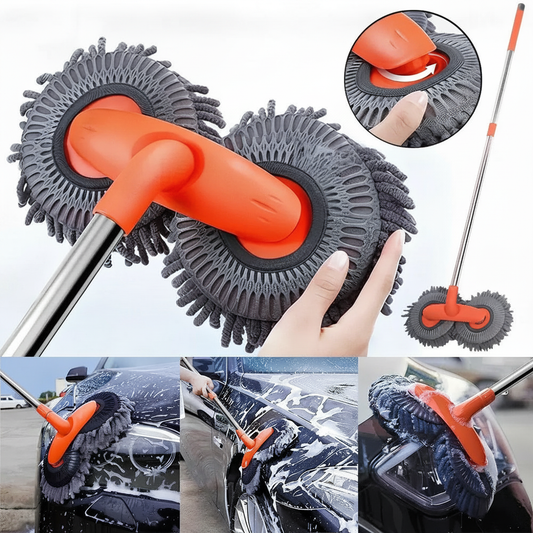 Mikrofaser Waschmop Teleskopstiel 360°