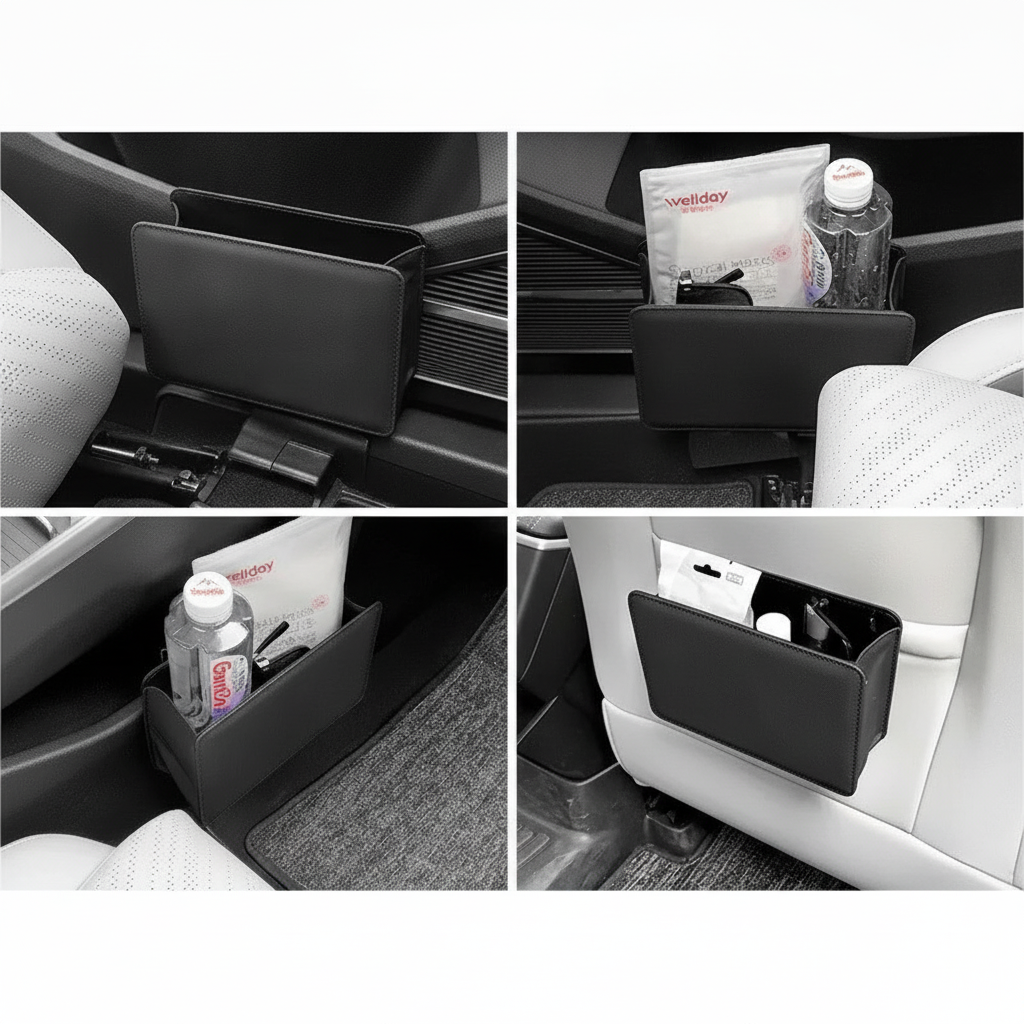 Leder Auto-Organizer / Aufbewahrungstasche für Innenraum