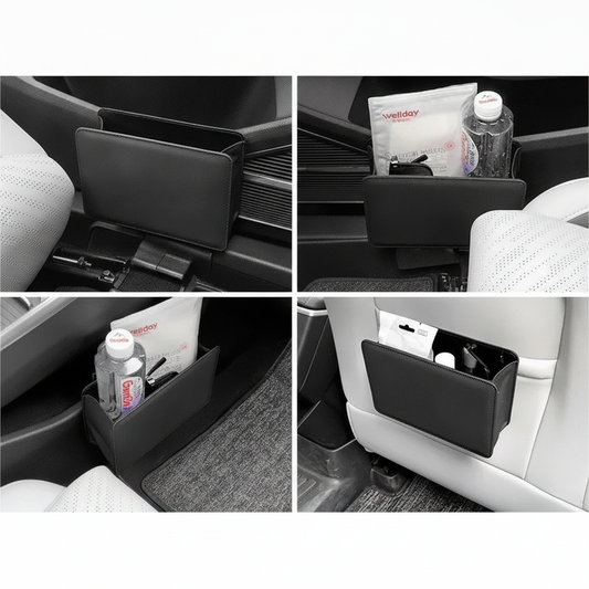 Leder Auto-Organizer / Aufbewahrungstasche für Innenraum