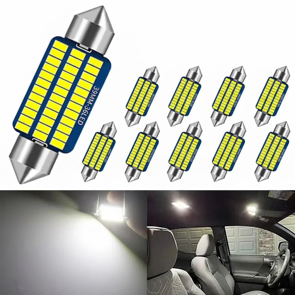 C5W LED Canbus Birnen 31-41mm, 20er Set