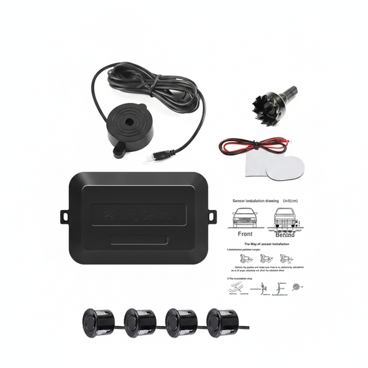 Parksensor Set 4 Sensoren Radar Ton