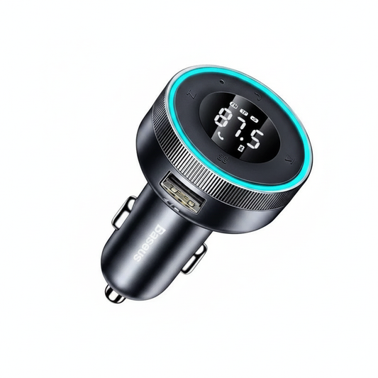 FM-Transmitter Bluetooth 5.0 mit USB-Ladegerät