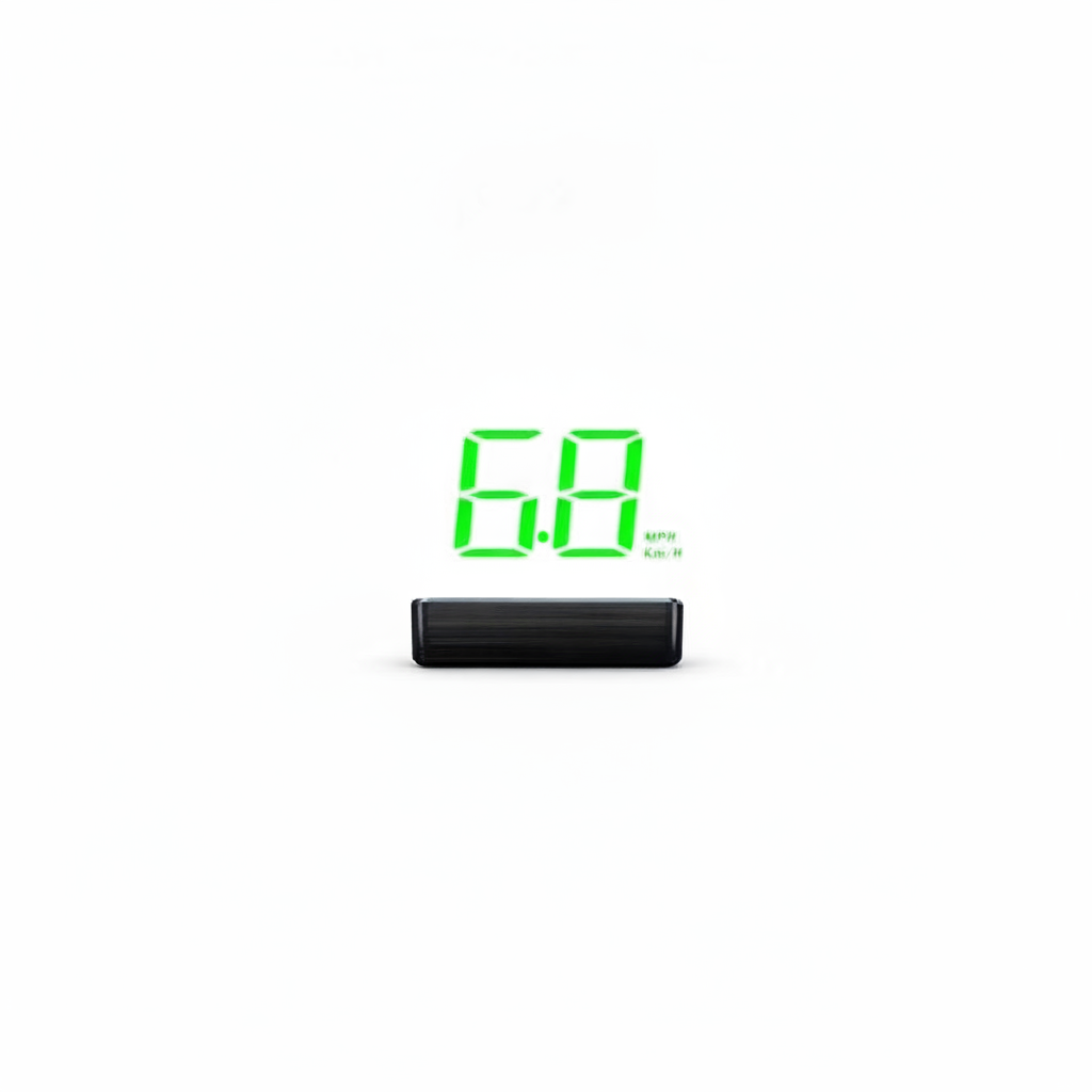 Head-up Display Auto Geschwindigkeitsanzeige, adaptive Helligkeit