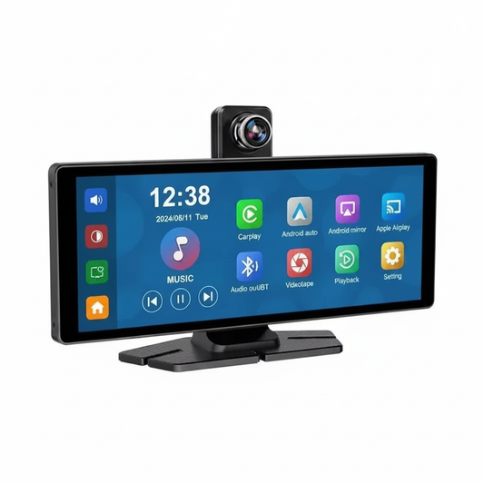 10.26 Zoll 4K Dashcam Kabellos CarPlay