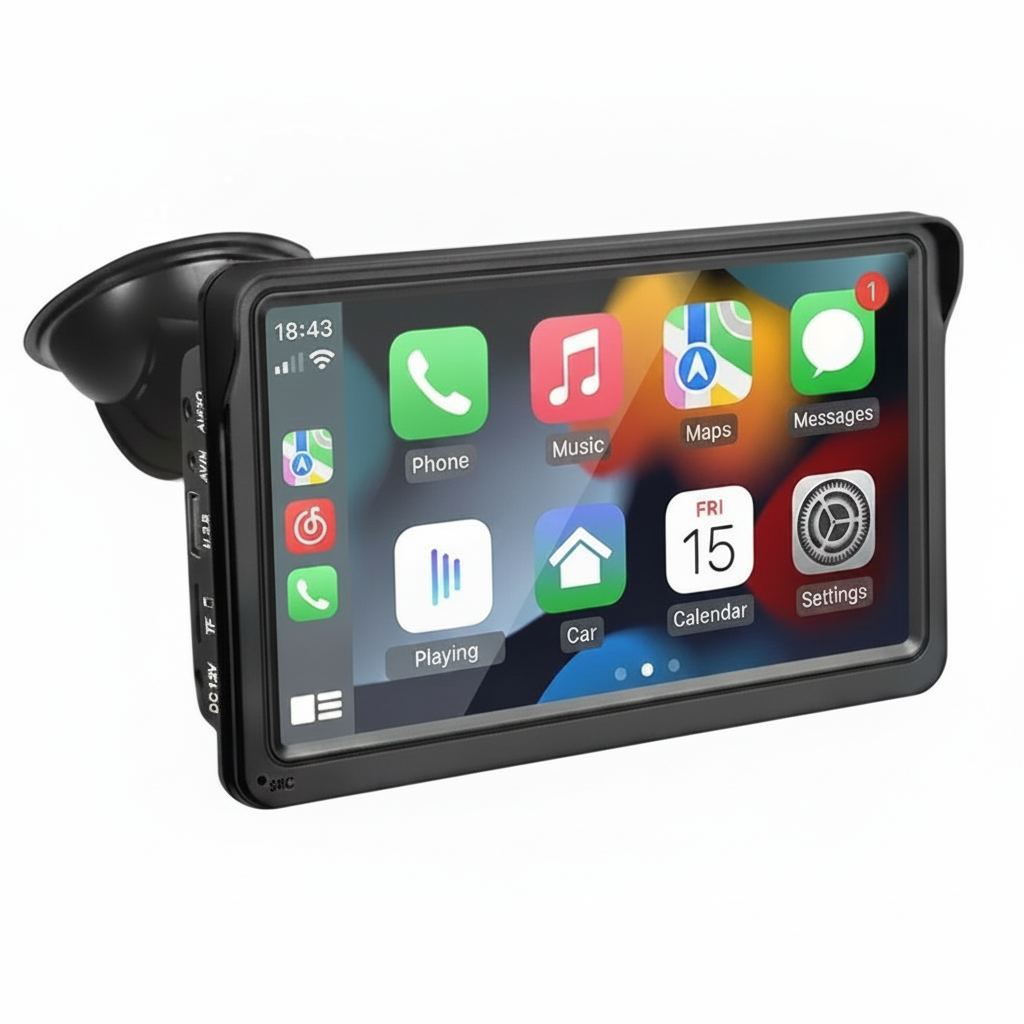 Hippcron 7 Zoll CarPlay Multimedia-Player