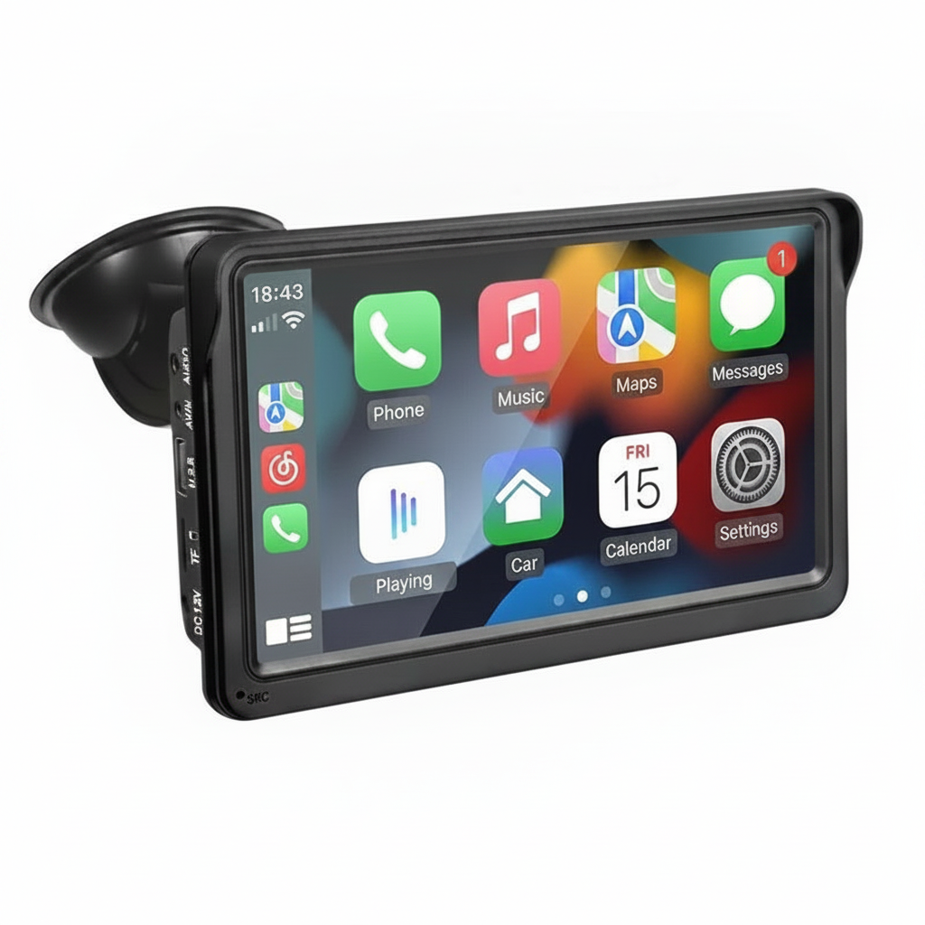 Hippcron 7 Zoll CarPlay Multimedia-Player