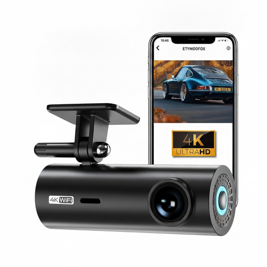 Dashcam 4K WiFi mit 24H Parküberwachung