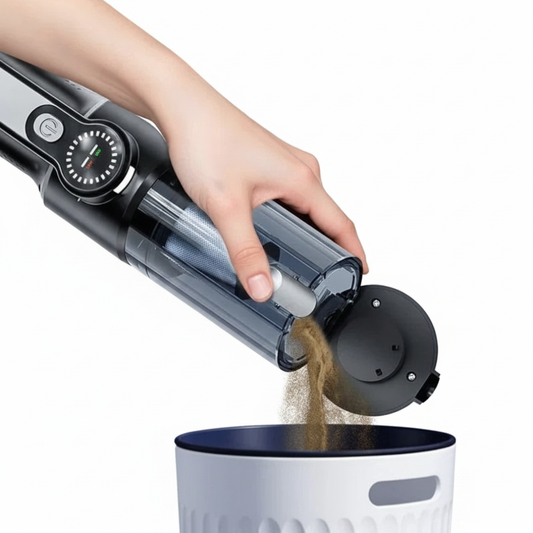 Kabelloser Auto-Staubsauger mit hoher Saugleistung