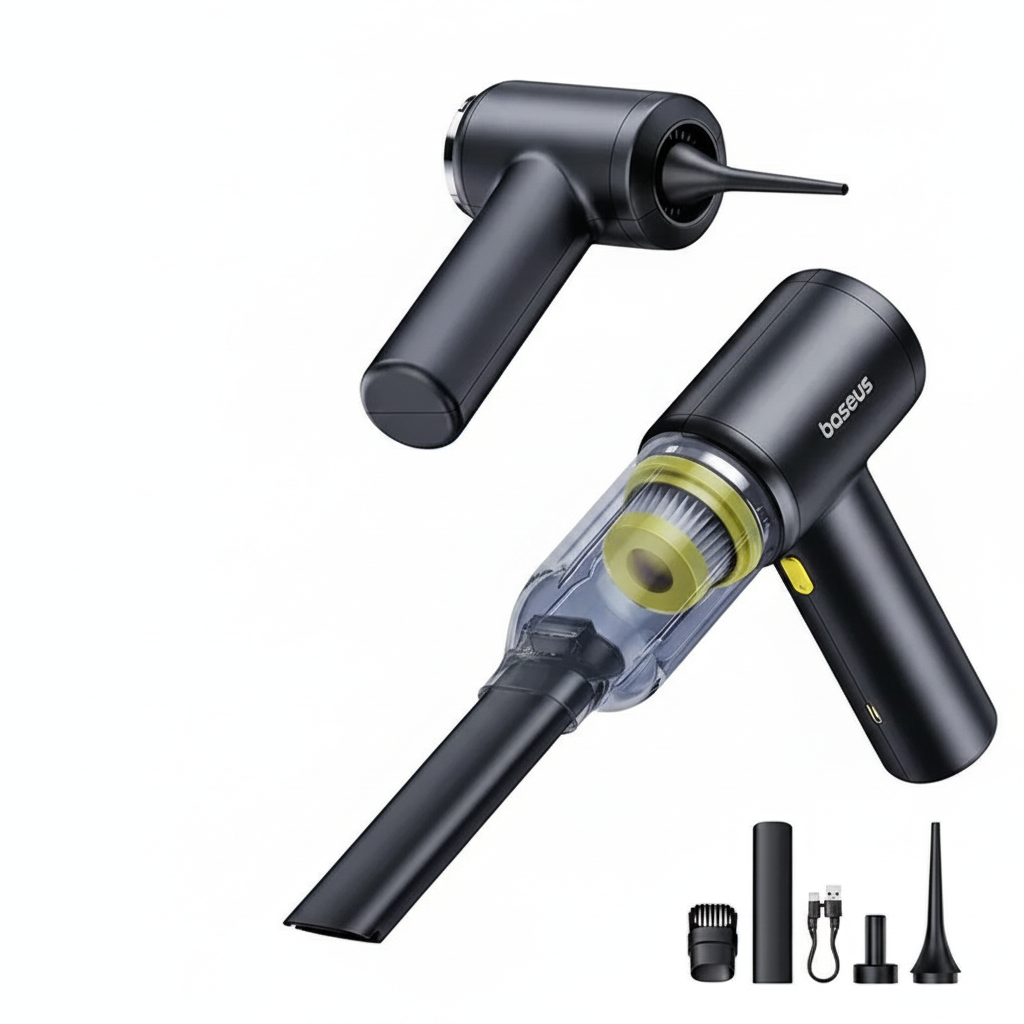 Baseus Auto-Staubsauger Kabellos 4-in-1