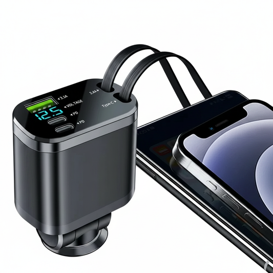 150W USB-C Auto Ladegerät 5 in 1