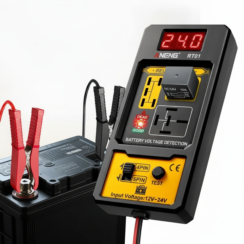 Digitaler Relais-Tester 4/5 Pins