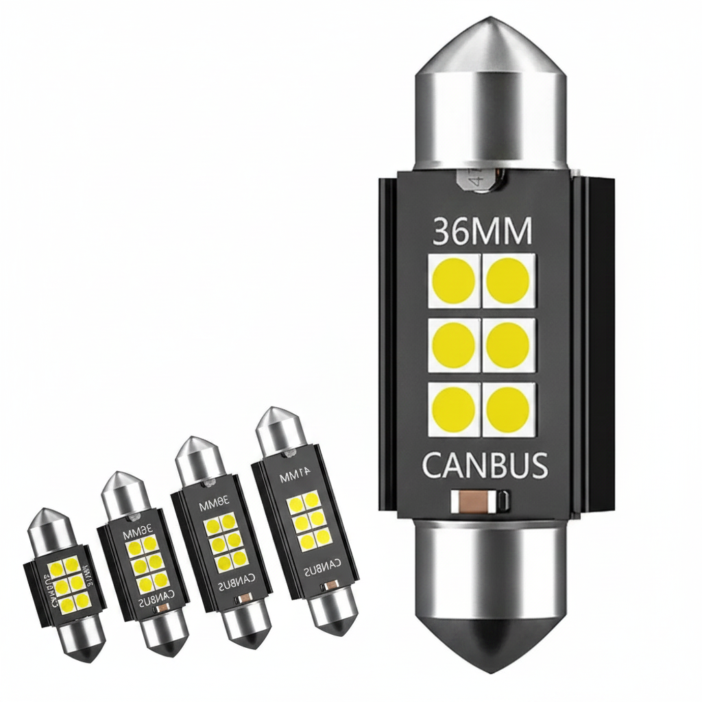 600LM C10W C5W LED Birne 36mm CANBUS