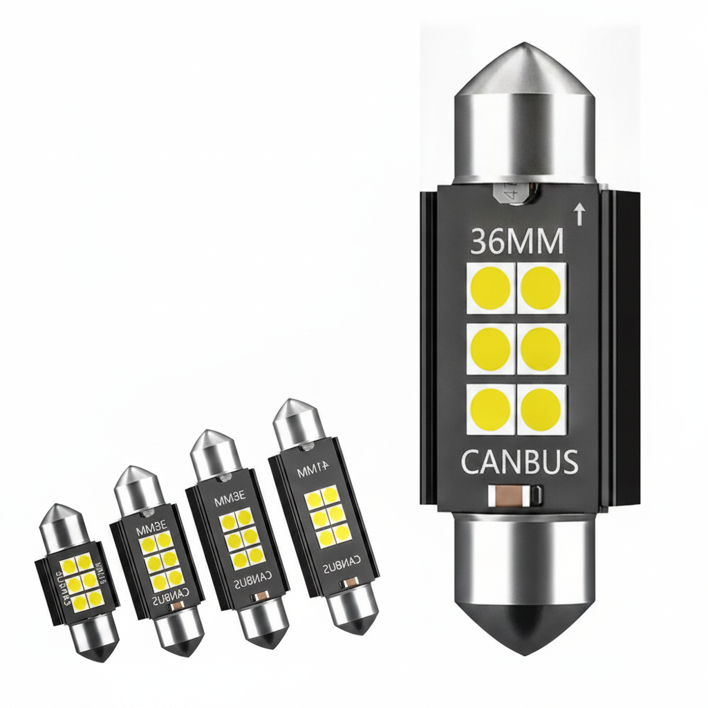 600LM C10W C5W LED Birne 36mm CANBUS
