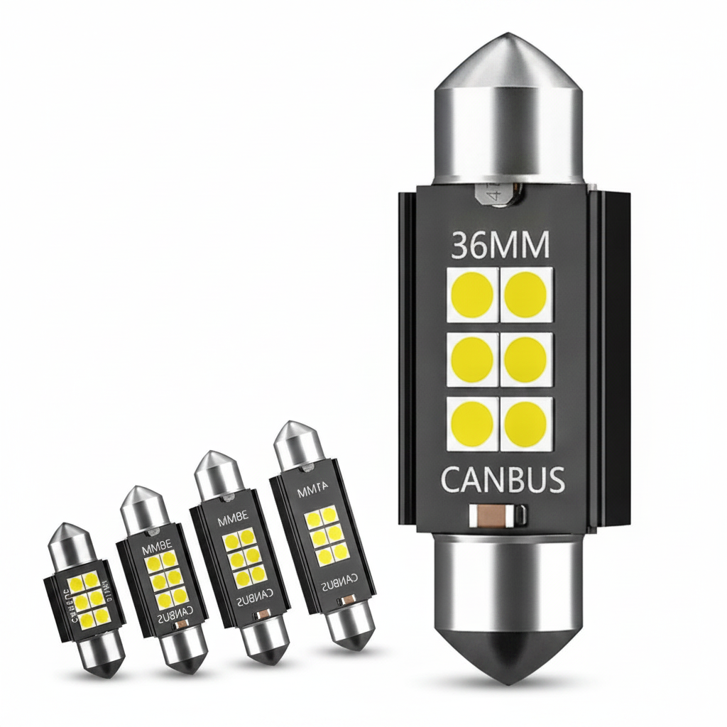 600LM C10W C5W LED Birne 36mm CANBUS