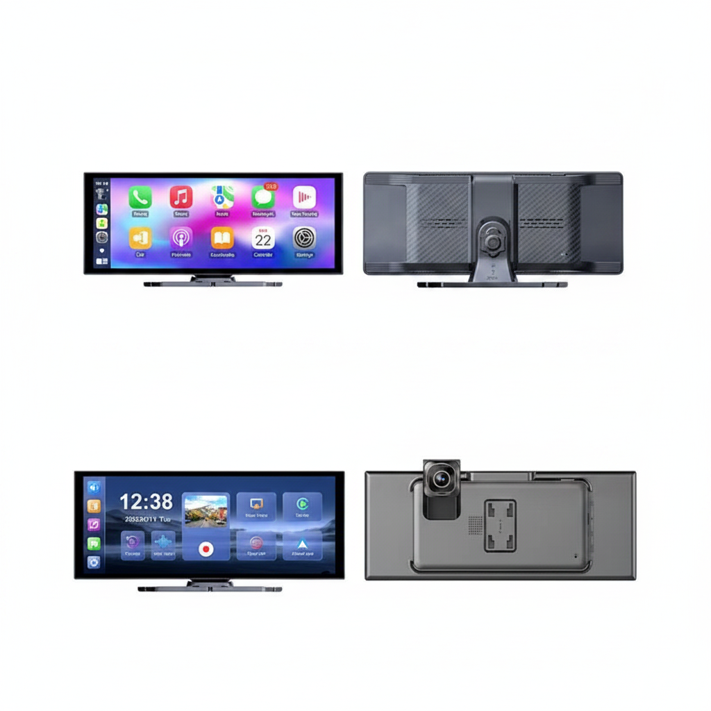 11.26 Zoll 4K DVR Kabellos CarPlay Kamera