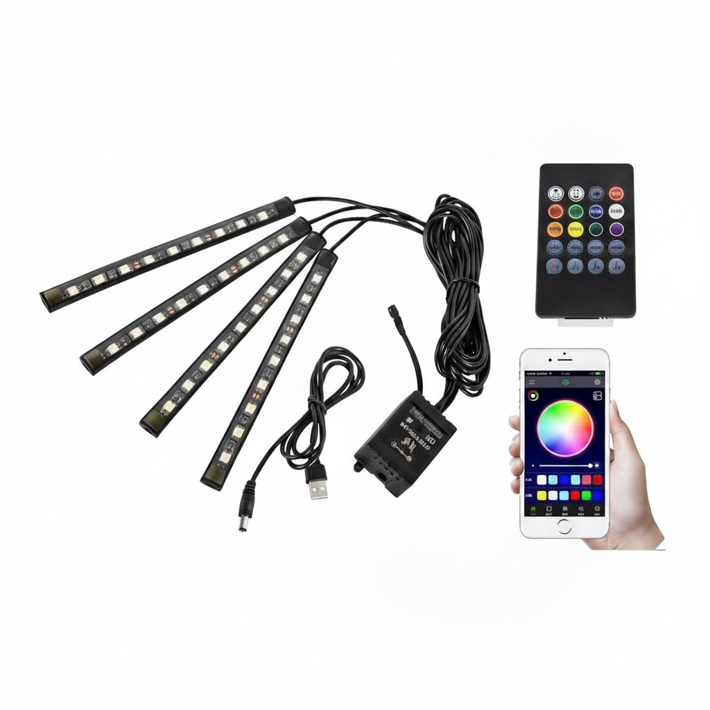 LED Ambientebeleuchtung Fussraum