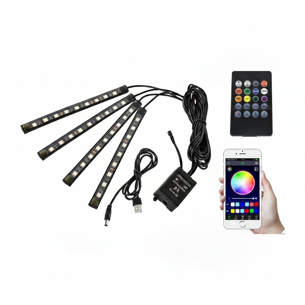 LED Ambientebeleuchtung Fussraum