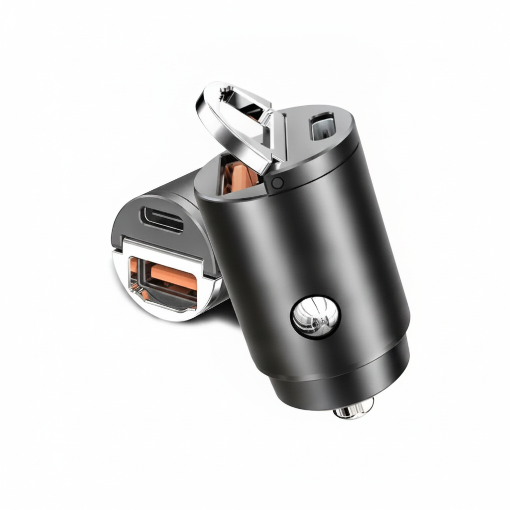 200W USB-C Schnellladegerät für Auto
