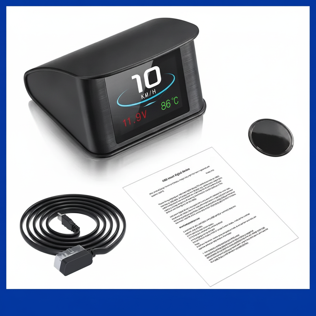 P10 OBD2 HUD Digital Speedometer